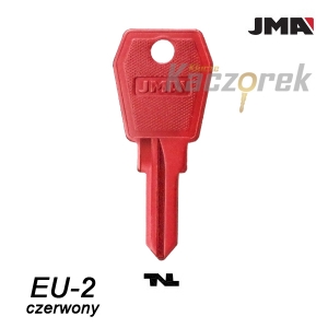 JMA 144 - klucz surowy aluminiowy - EU-2 czerwony